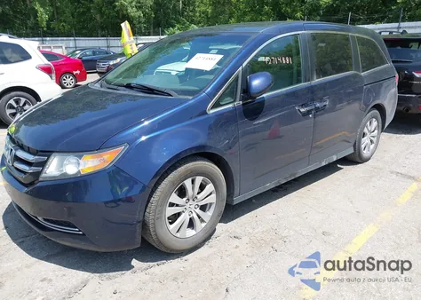 2016 Honda Odyssey Ex из США, поврежденный, VIN 5FNRL5H44GB094916